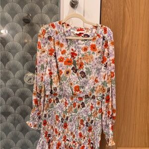 Veronica Beard Multicolor Floral Dress